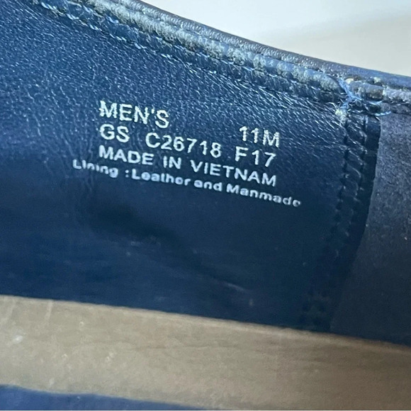 Cole Haan Mens Grand Evolution Monk Strap Oxford Deep Blue Leather Size 11 - Picture 10 of 15